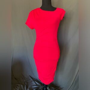 Bebe rouched dress